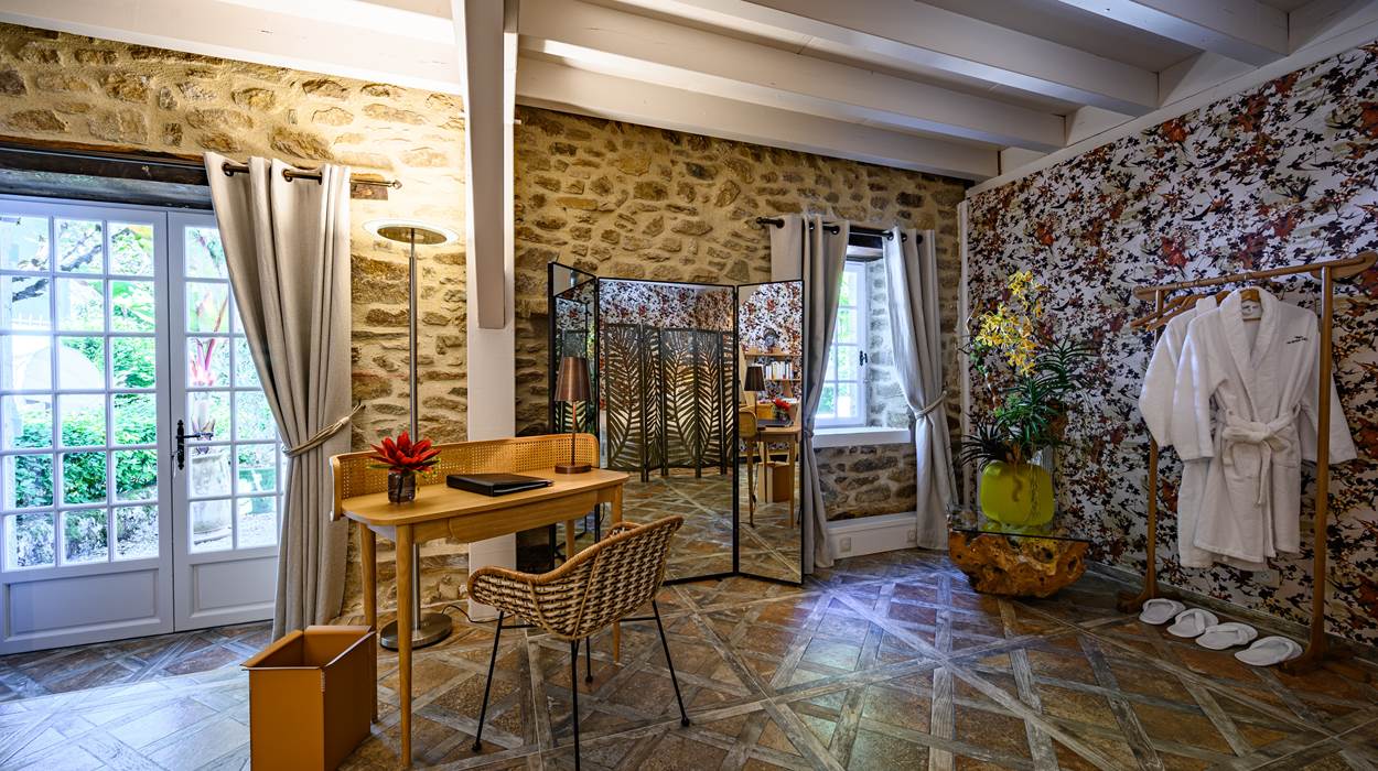 Les hirondelles vue terrasse