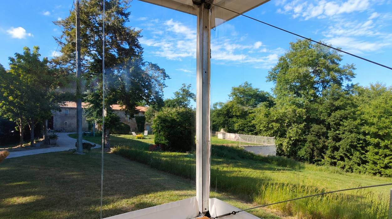 Une vue panoramique unique sur la vallée de la Seugne