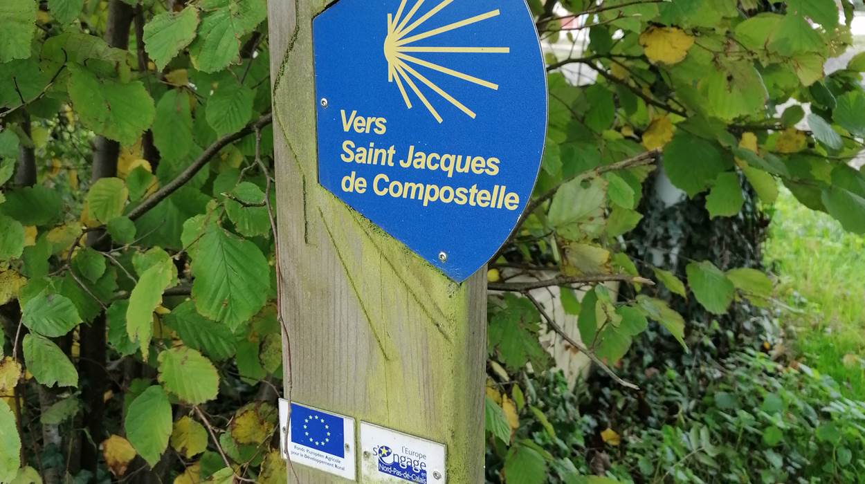 Sur la route de Saint Jacques de Compostelle
