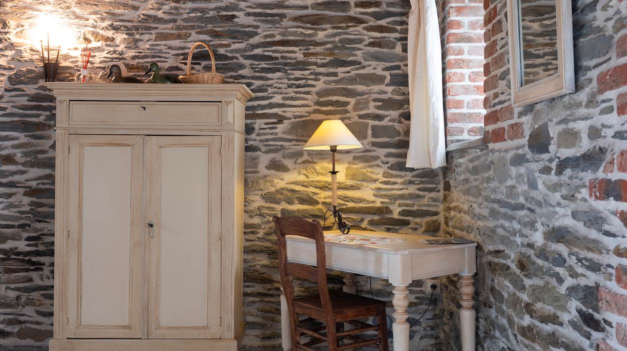 Hall du gîte Myosotis Indigo