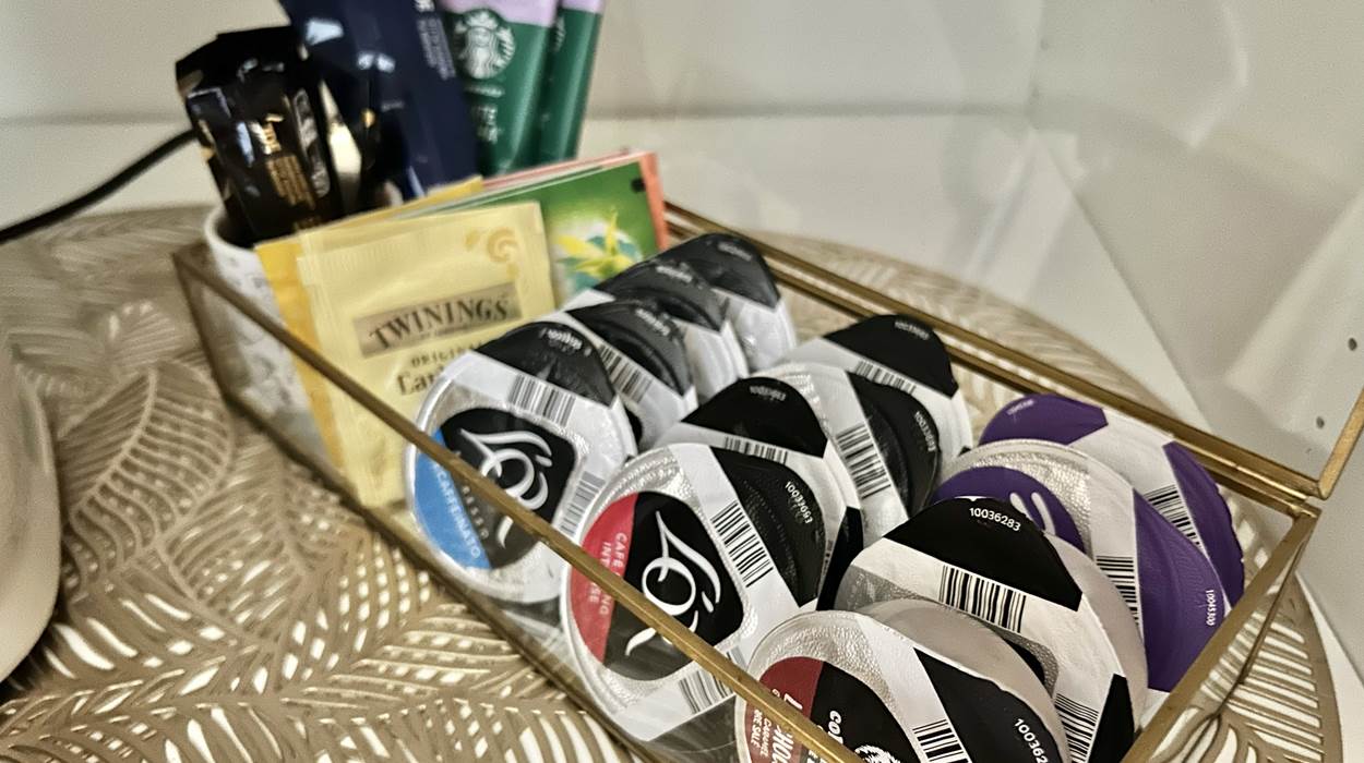 Cafés, thés et chocolats en libre service