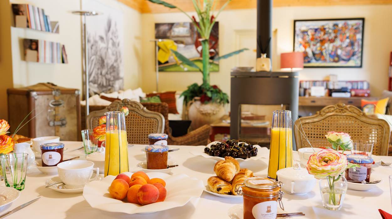 Le petit déjeuner gourmand