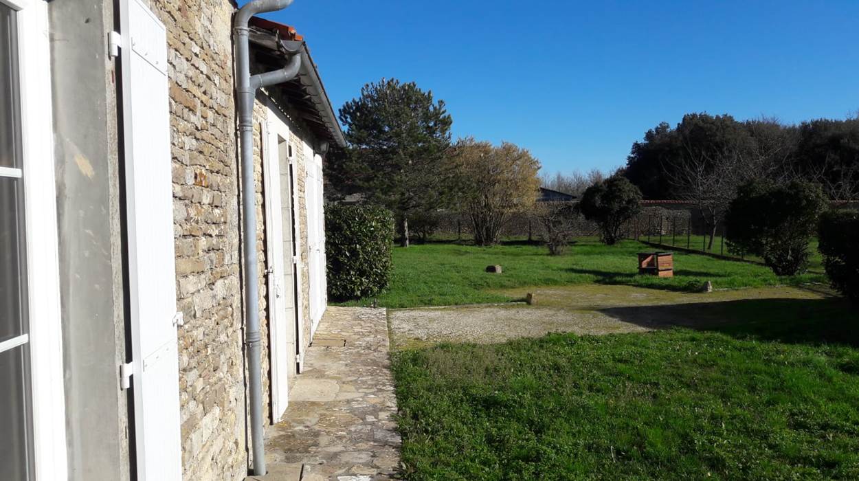 Vue sur le jardin