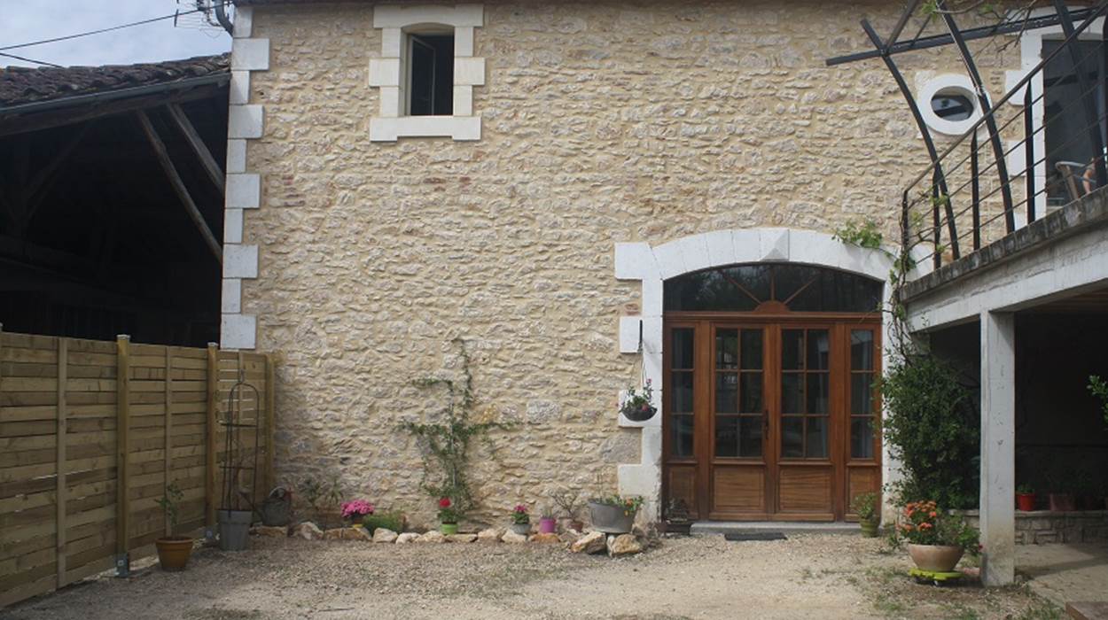 Entrée du gite