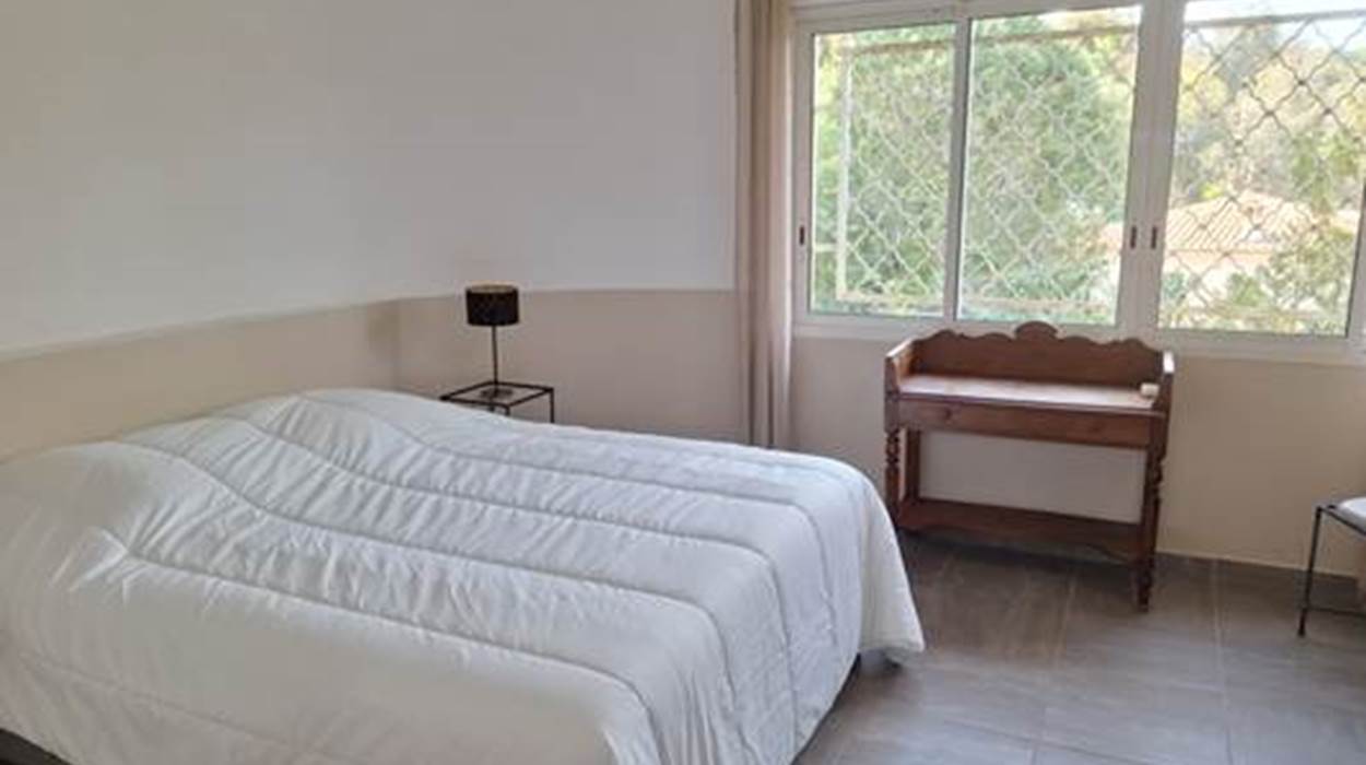 Chambre double vue jardin villa