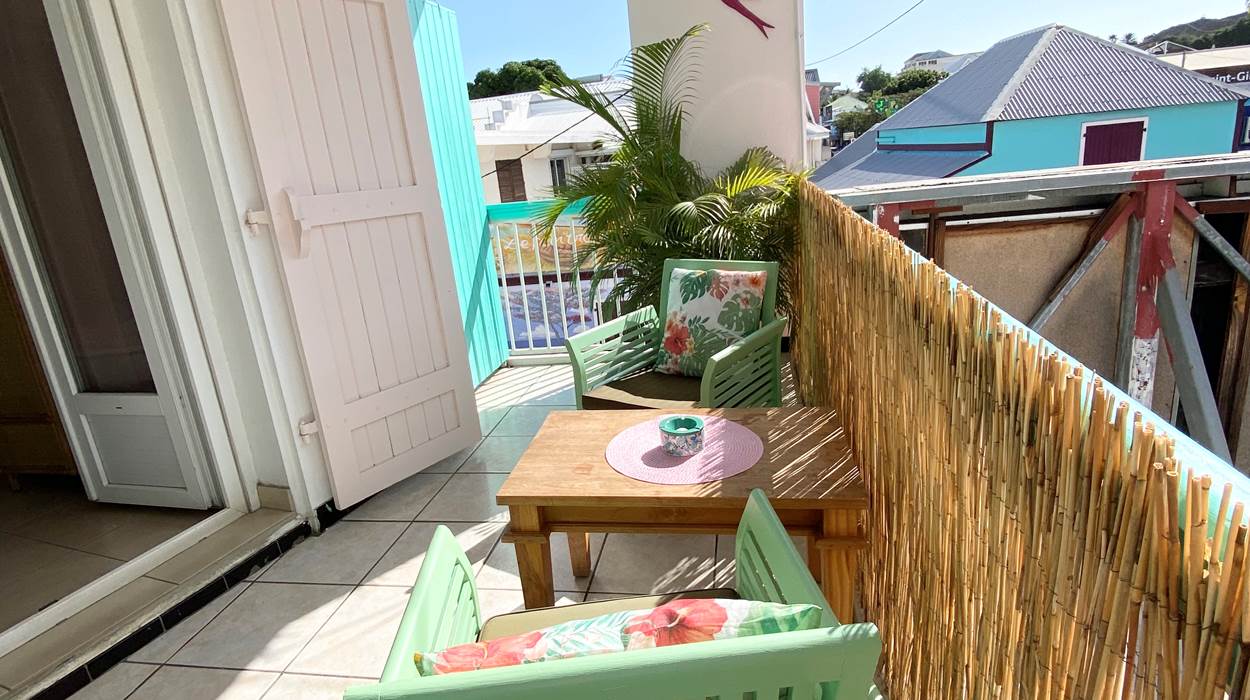 Terrasse côté rue ch 114