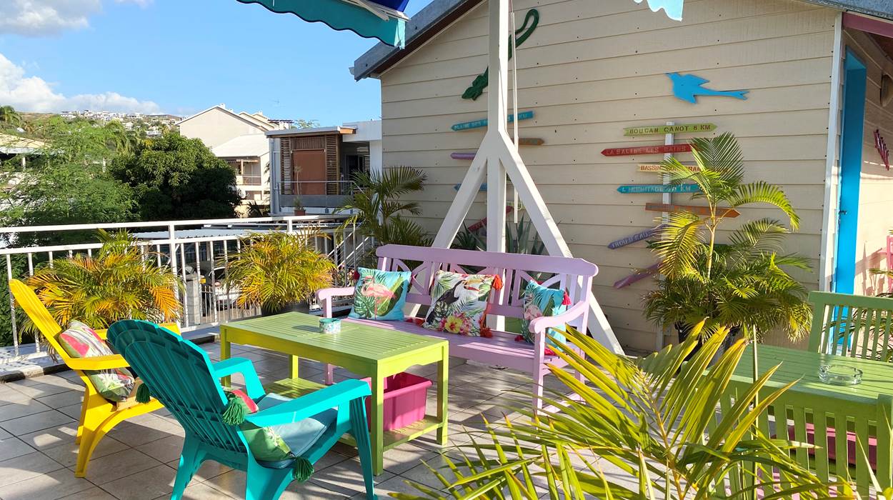 terrasse conviviale