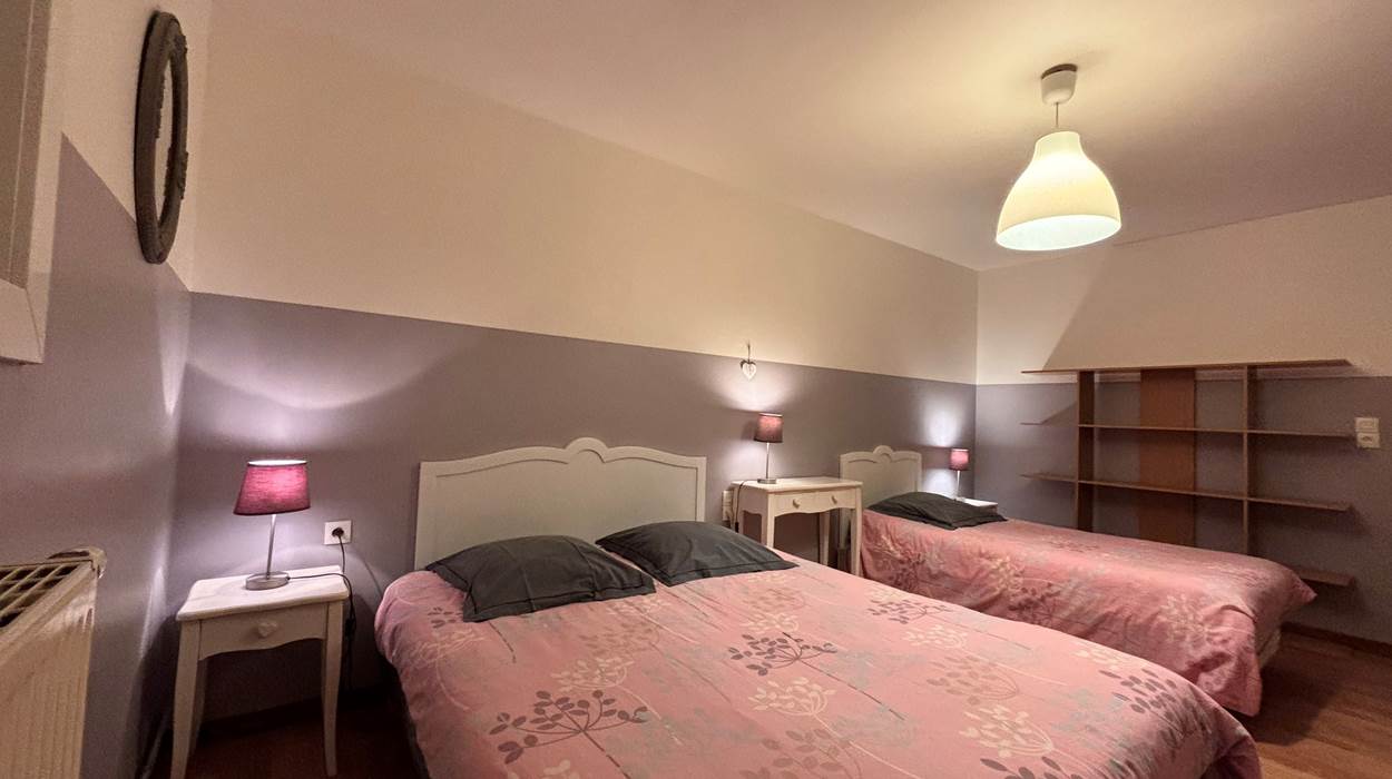 vue chambre du gîte