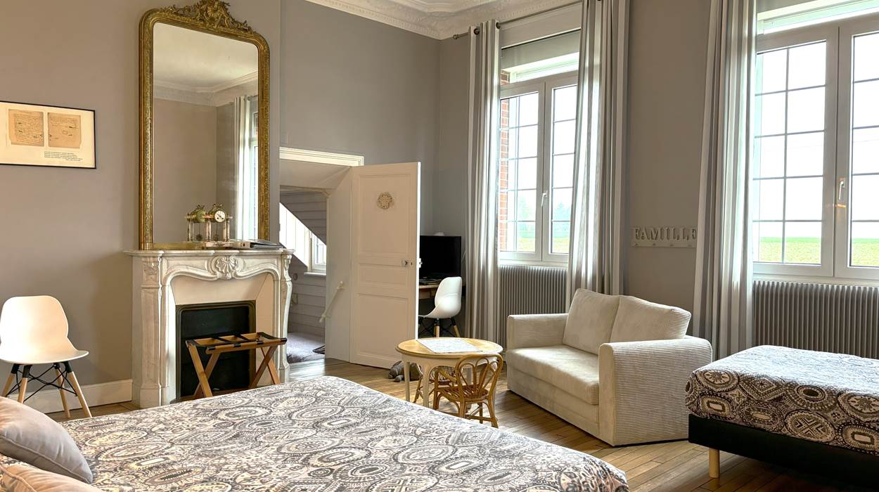 La chambre d'hôtes familiale proche de Cambrai