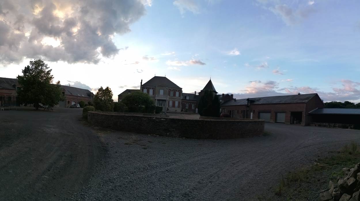 Coucher de soleil à Bonavis