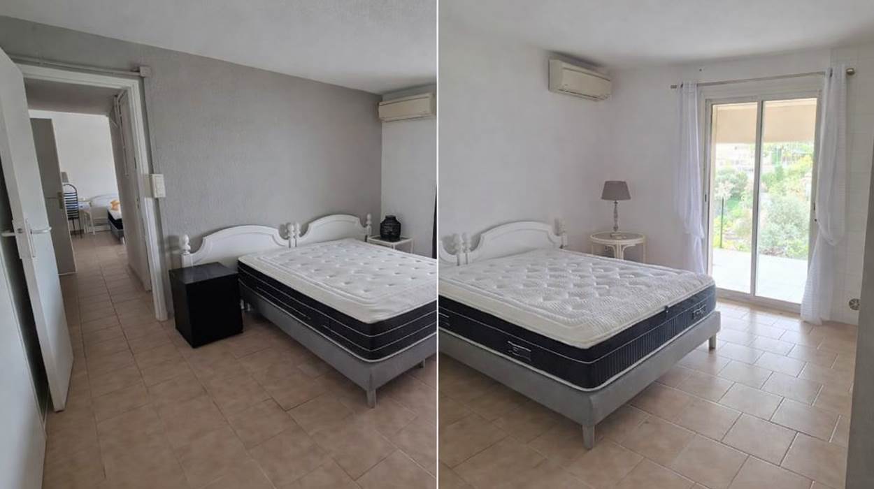 chambres niveau jardin