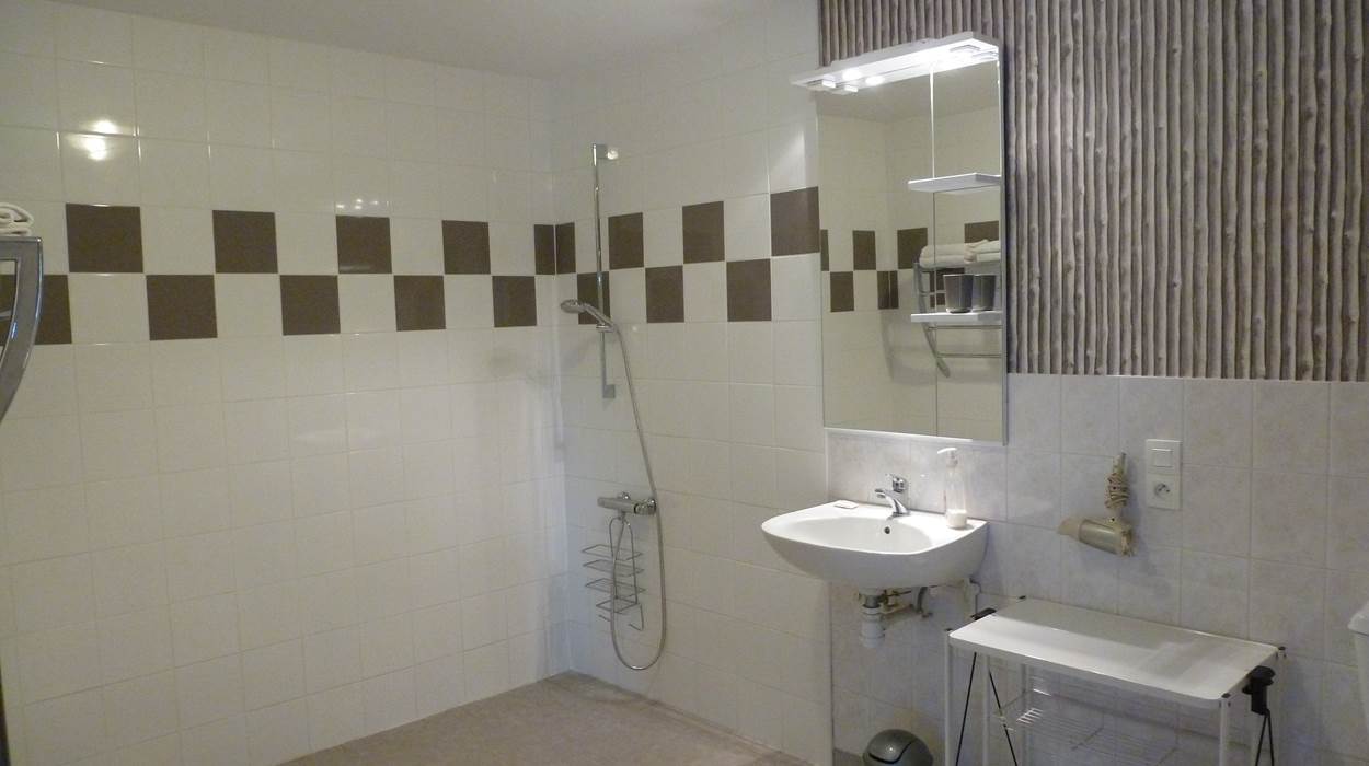 La douche à l'italienne