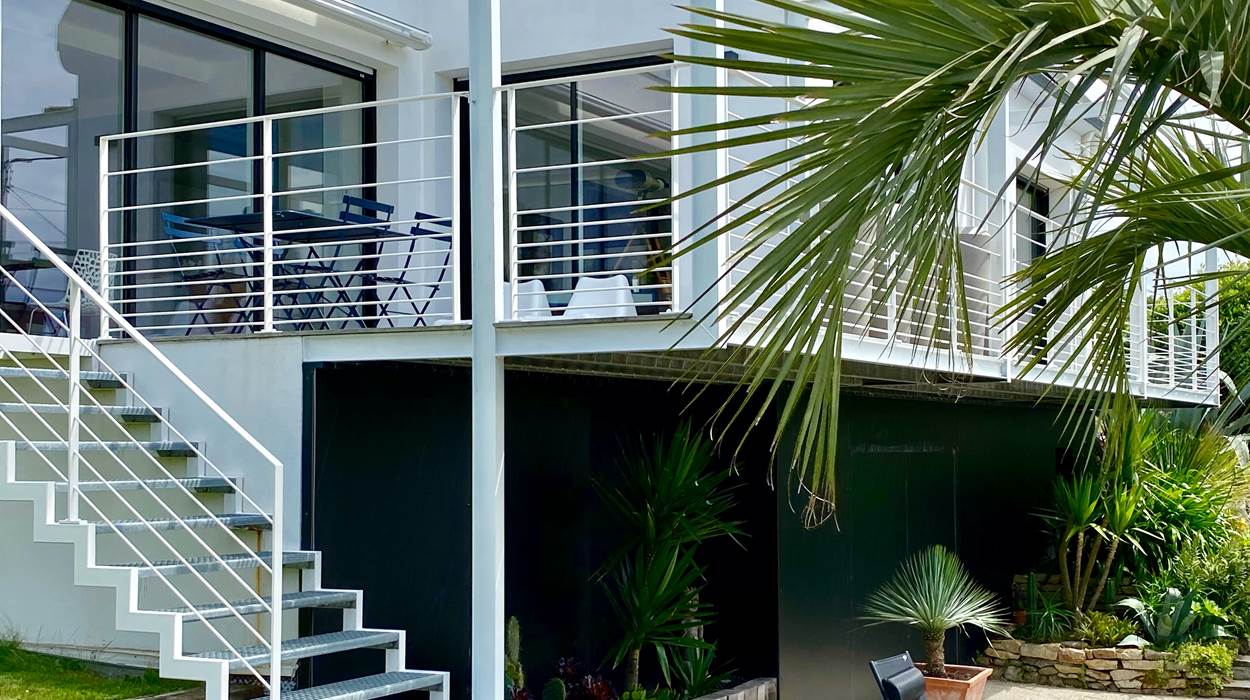 Terrasse vue mer