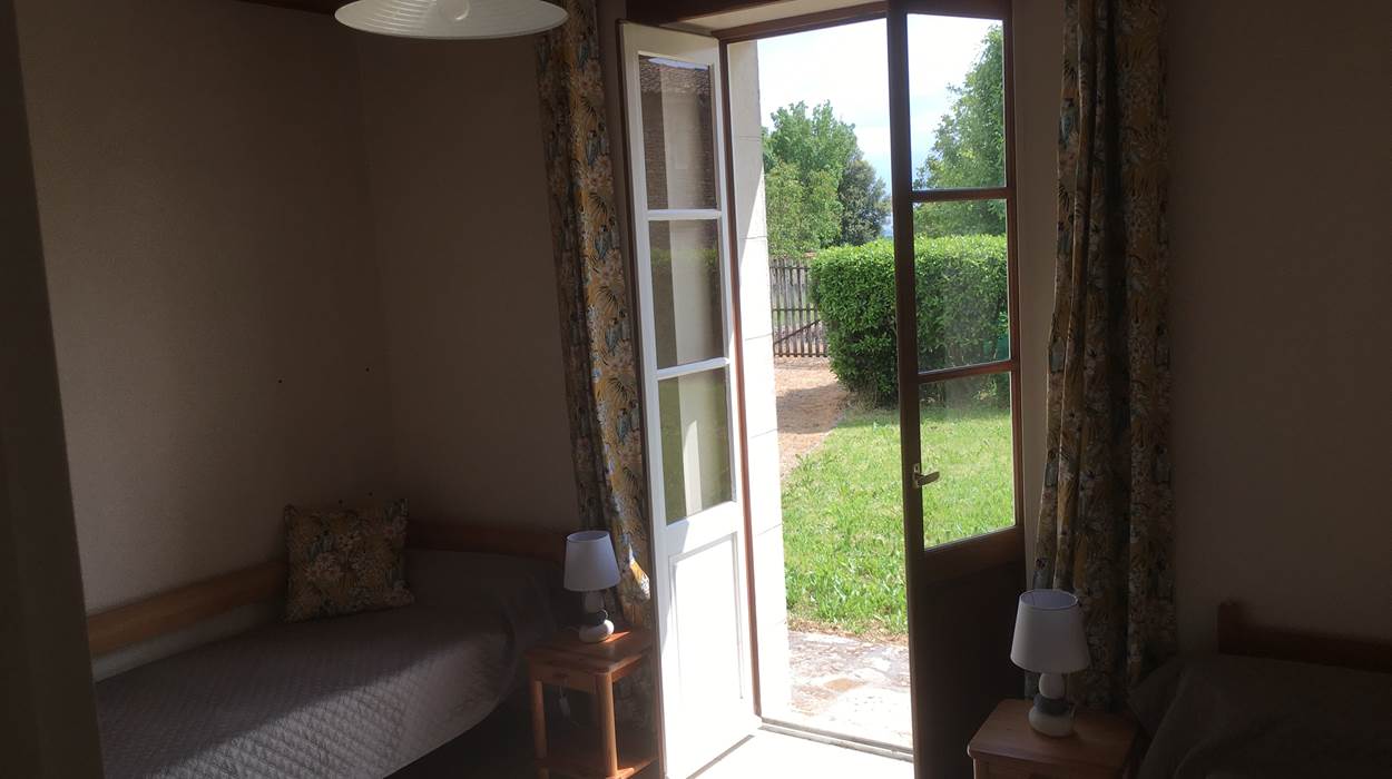 La chambre à 2 lits
