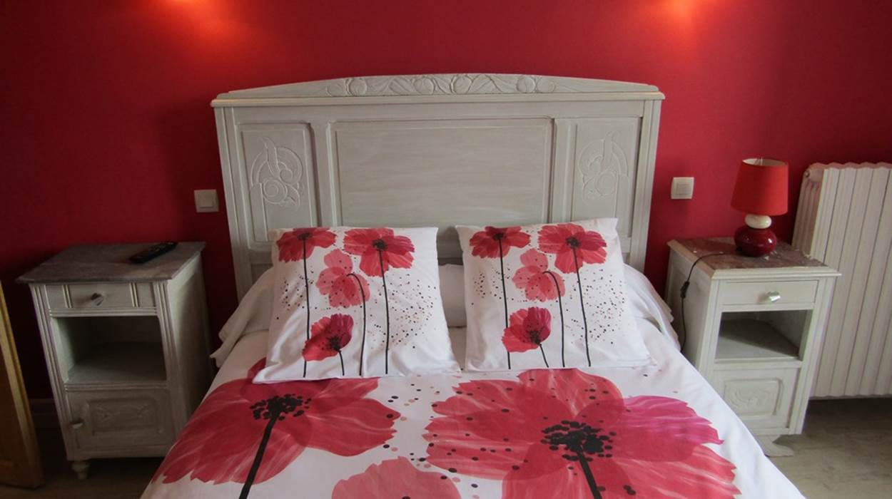 Chambre Compostelle lit double - L'HORIZON DES LANDES