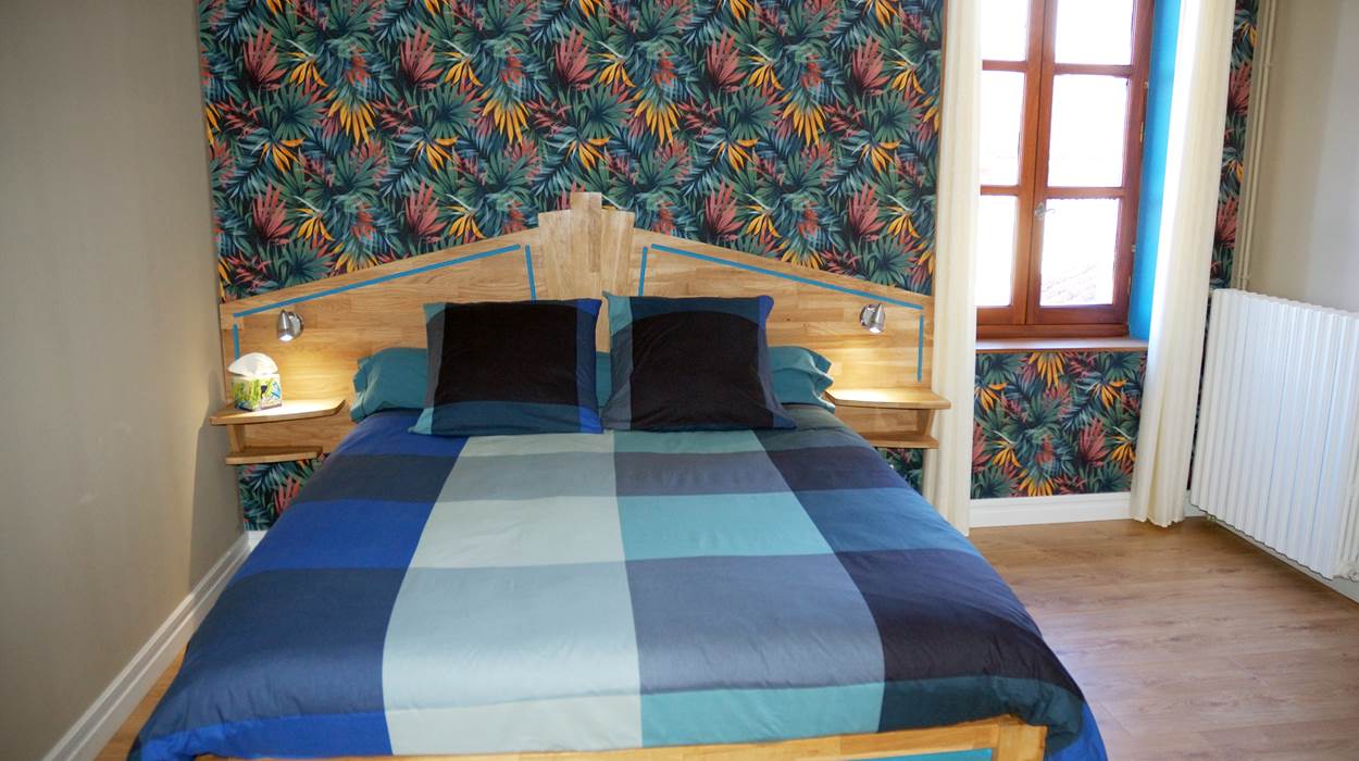 Chambre Gascogne Triple / 1 lit Queen & 1 lit simple - L'HORIZON