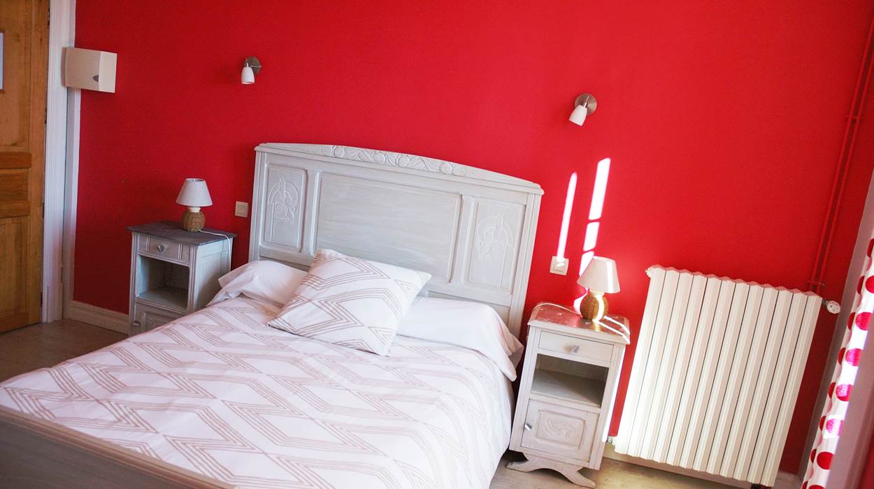 Chambre Compostelle lit double - L'HORIZON DES LANDES
