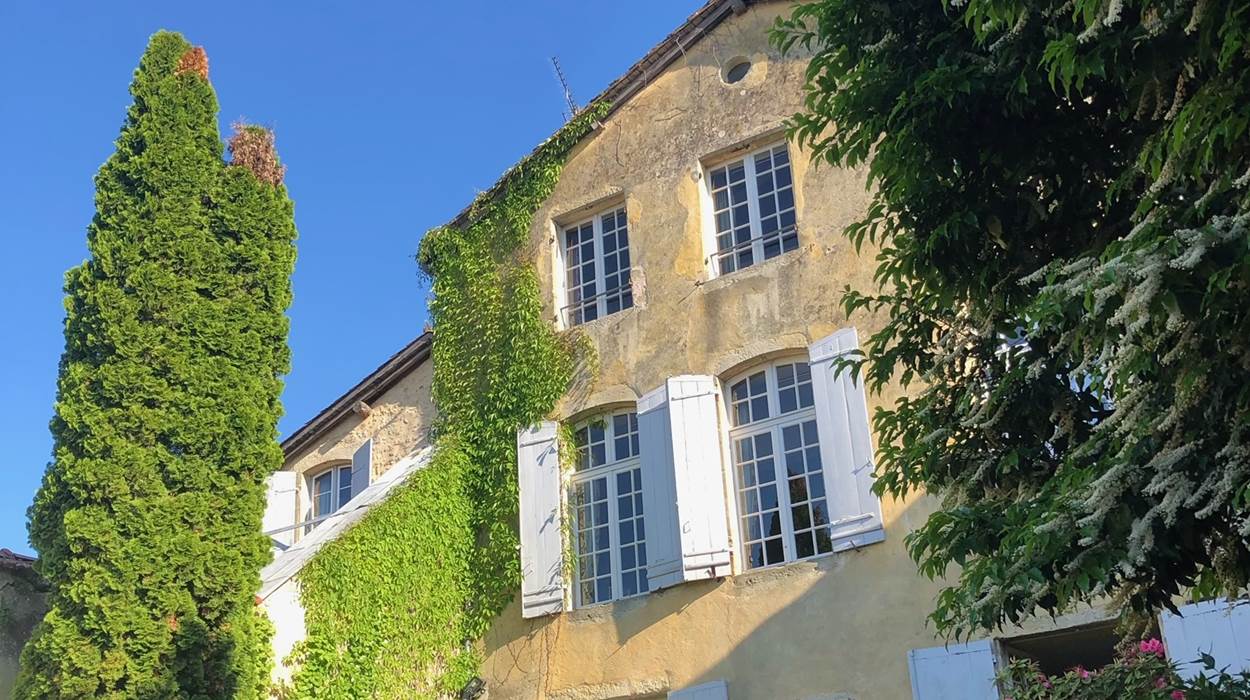 Le Clos de la Cathédrale côté jardin