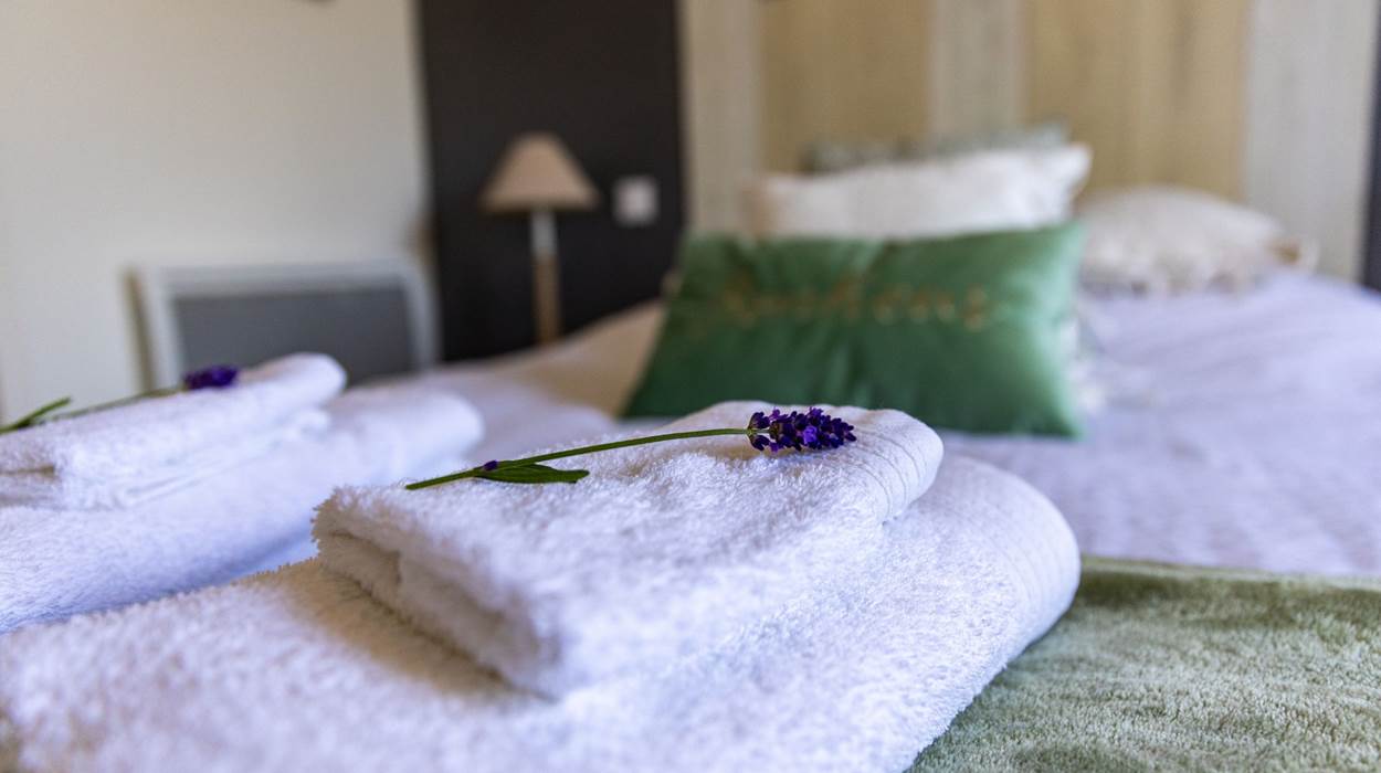 Chambre de charme Cocon Orzals & Spa à La Villa des Raspes