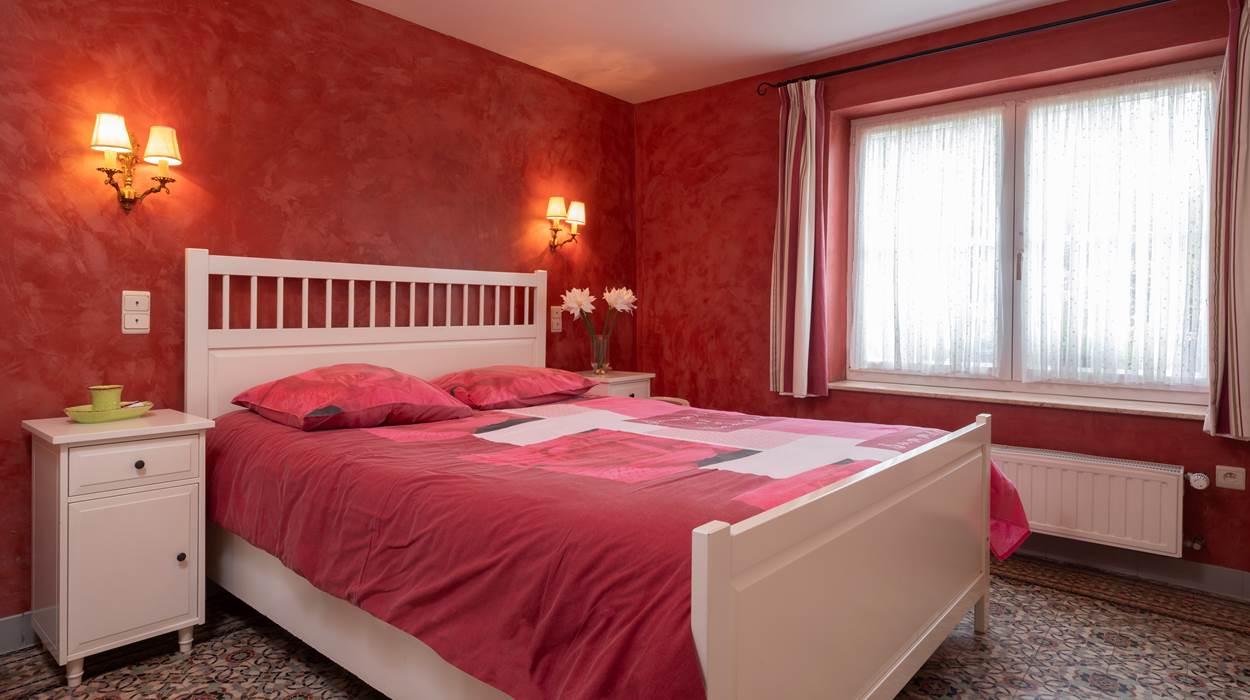 Chambre double Amour gite Myosotis Indigo (1)