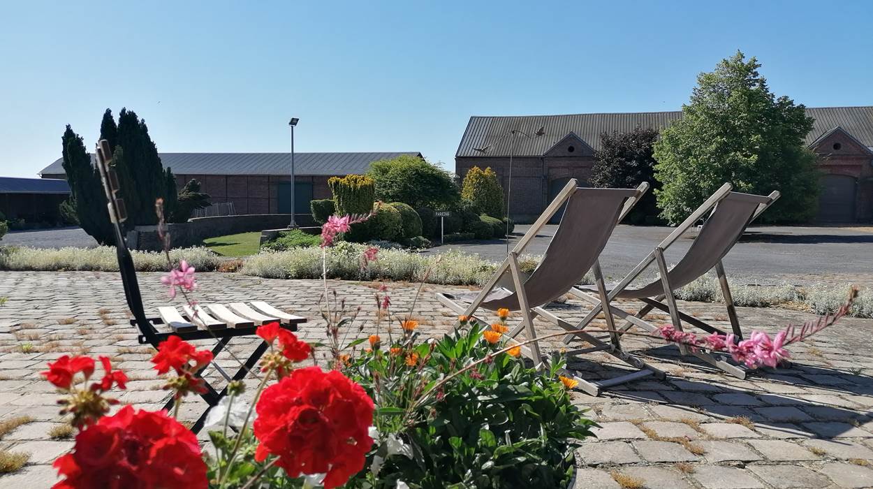 En terrasse, c'est tranquille ici