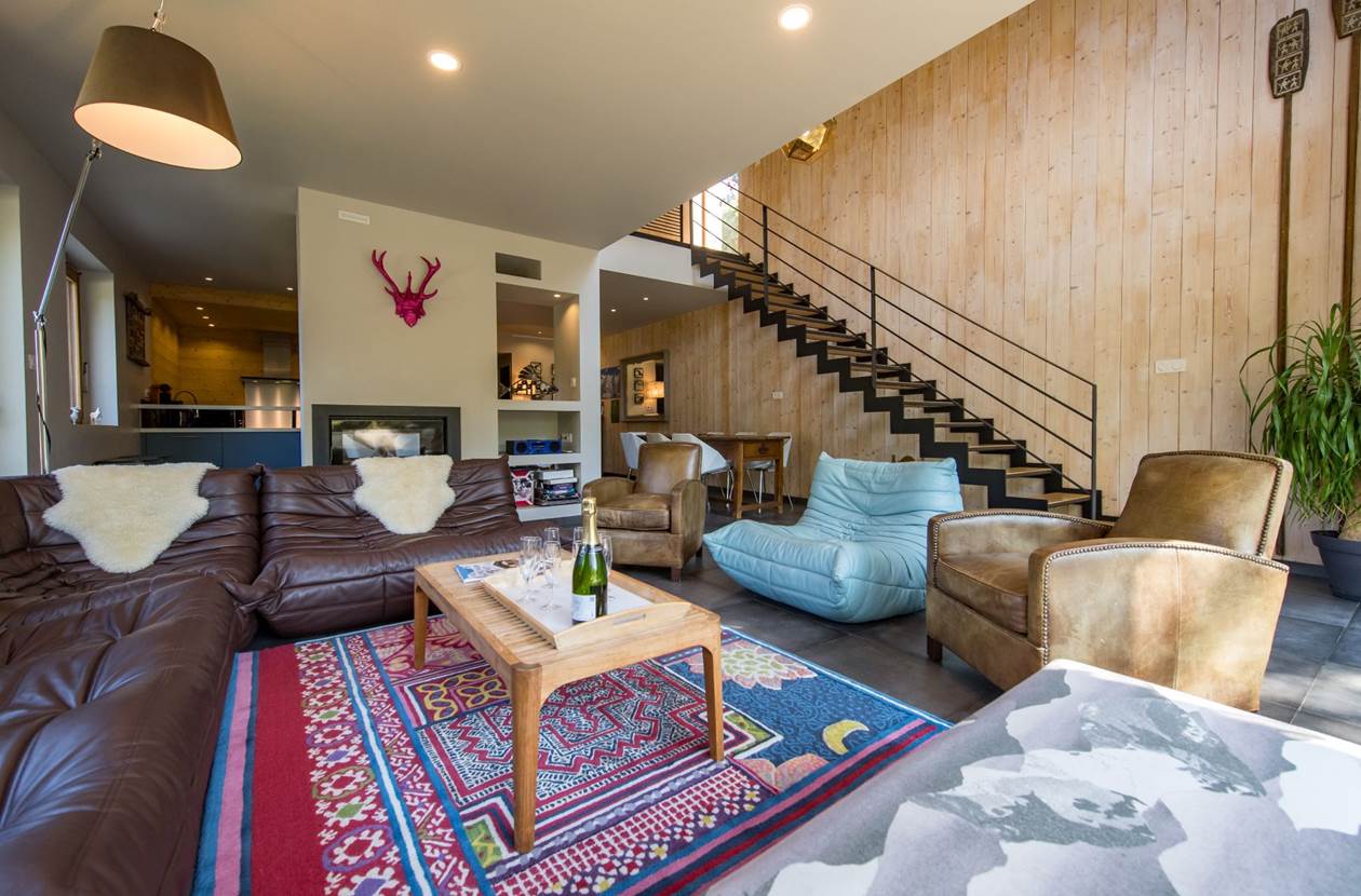 Coin salon - vue intérieure