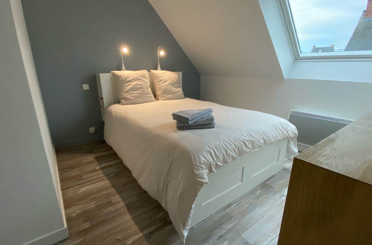 Residence des 3 îles_Etables-sur-mer_Manhattan_Lit 140 cm