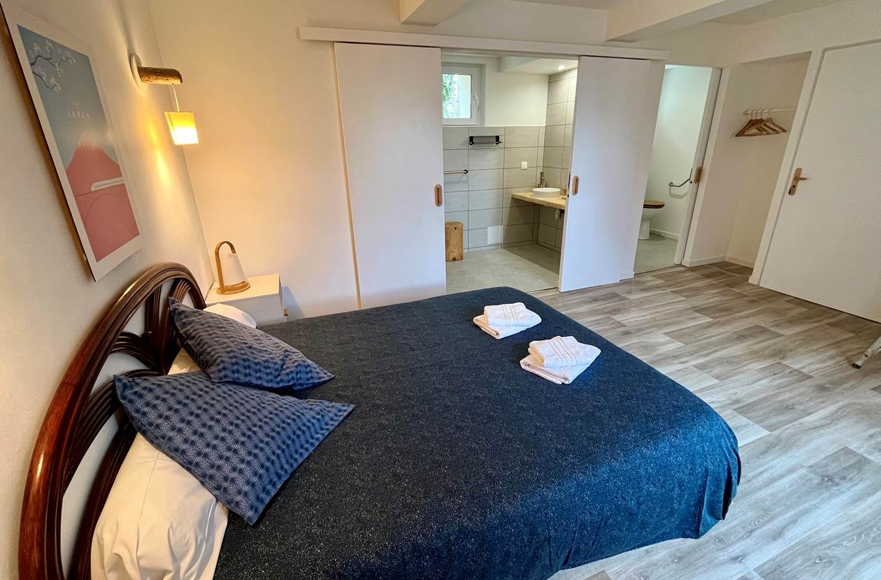 Notre chambre du Lotus rénovée