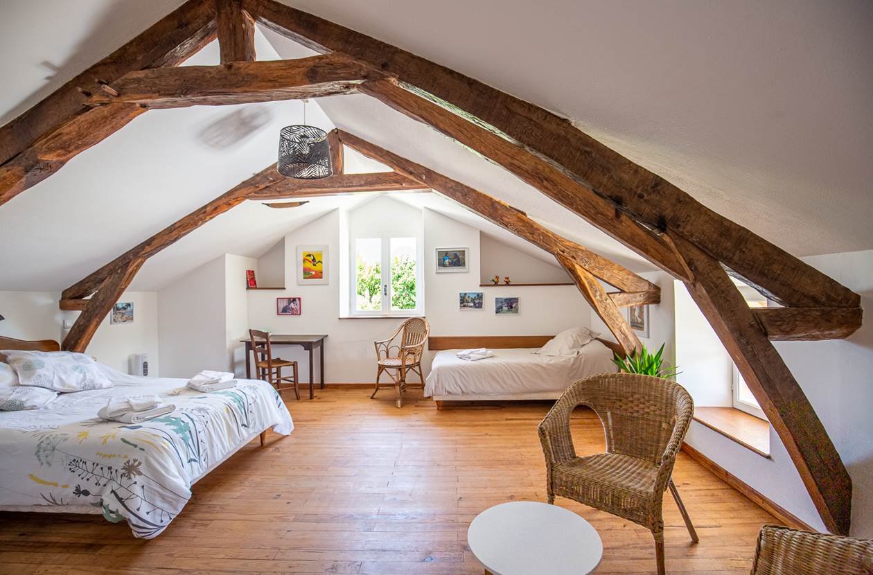 vue d'ensemble de la chambre du Condor