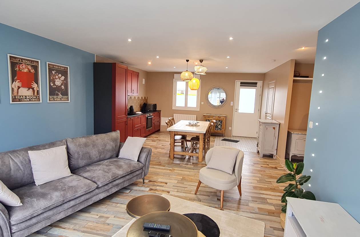 Salon Cuisine - Maison Ô de Vents