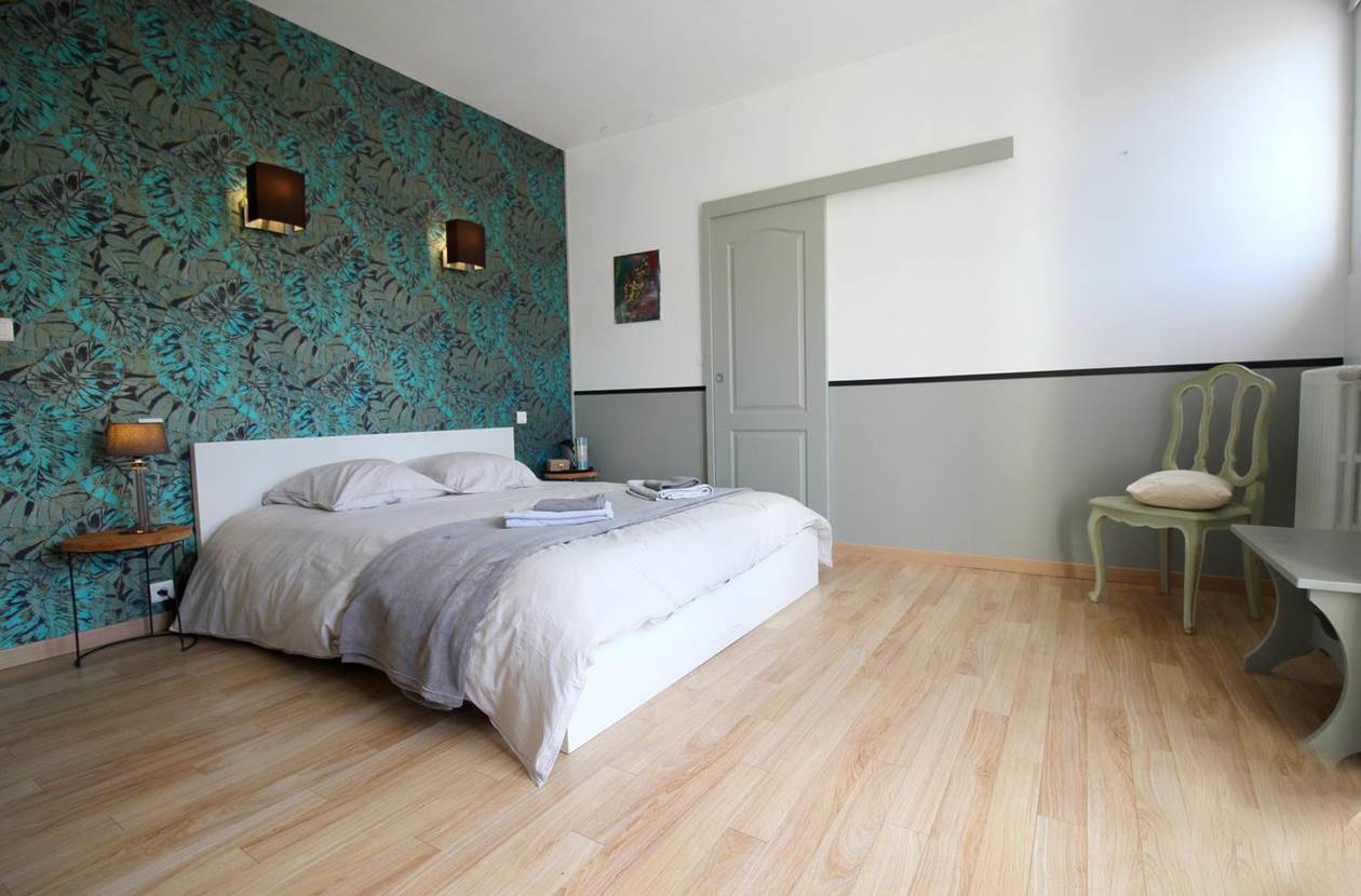 Chambre familiale avec terrasse avec vue sur le parc