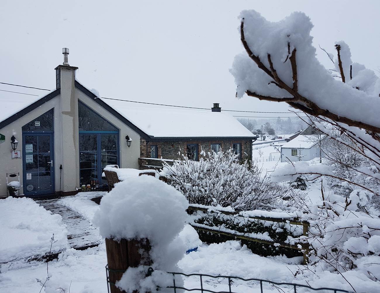 Le gîte Myosotis Royal Blue sous la neige-photo-gallery