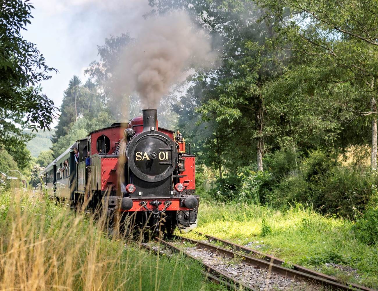 Chemin à vapeurs des trois vallées- tourisme