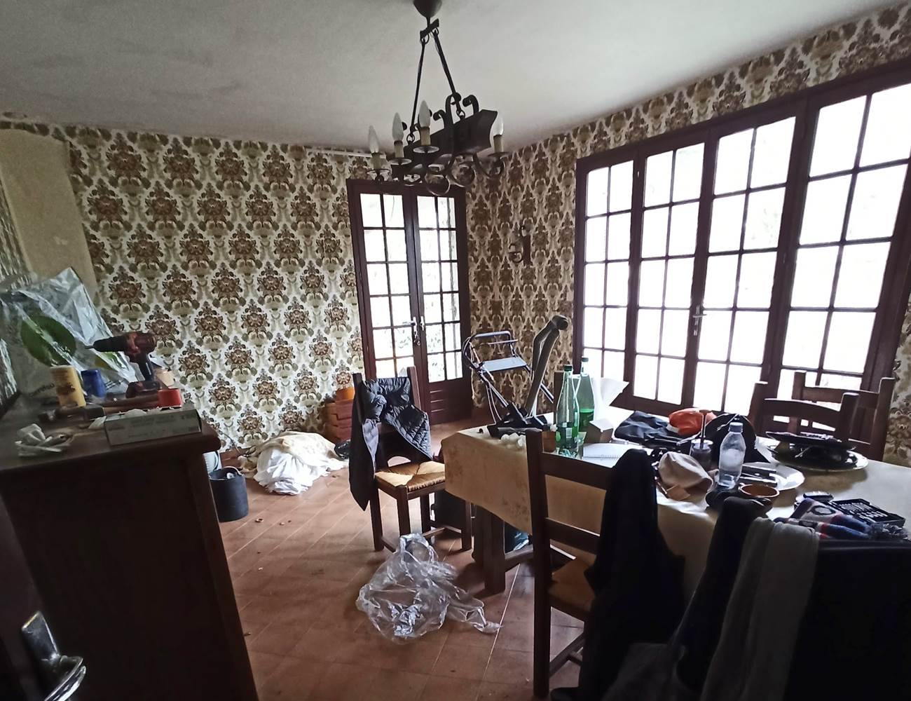 Rénovation du salon  Maison Ginette / Avant-photo-page