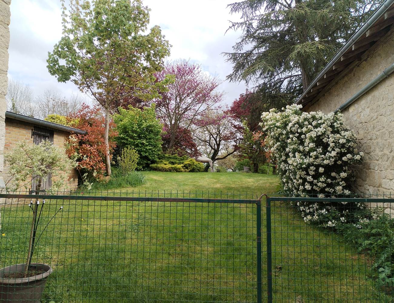 Le jardin au printemps-photo-page