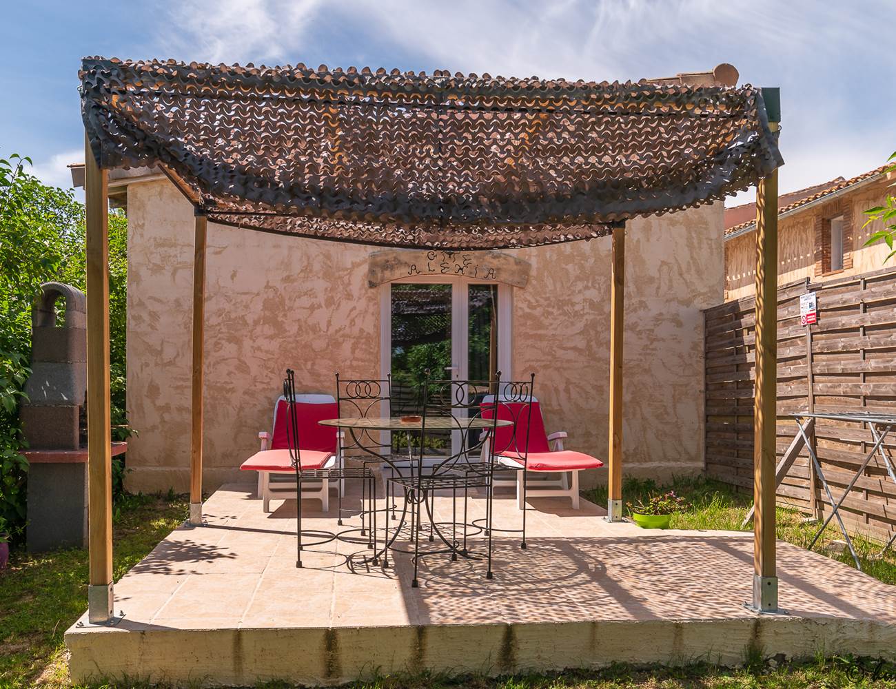 vue sur la terrasse du gite-photo-gallery