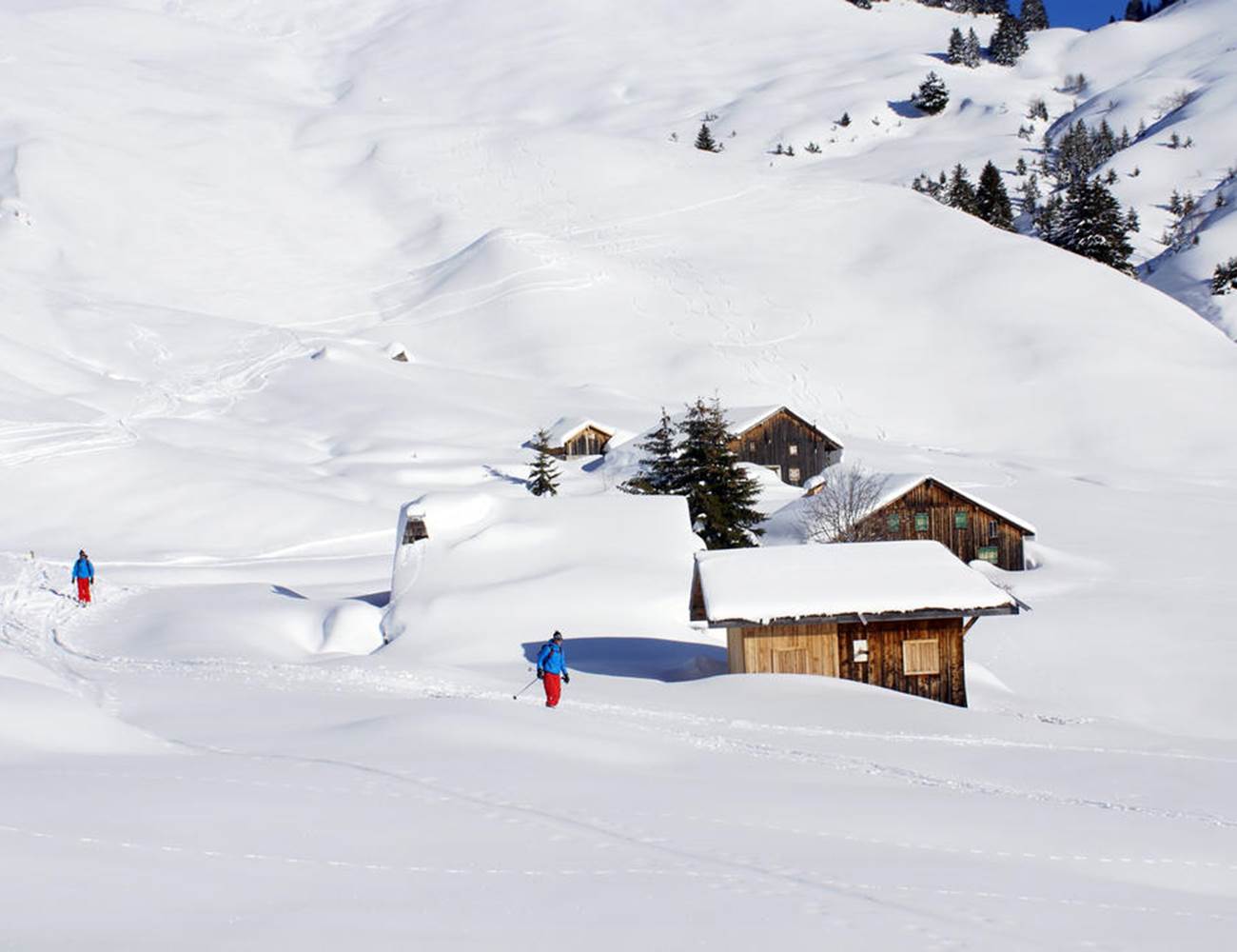 Pistes raquettes et piétonnes