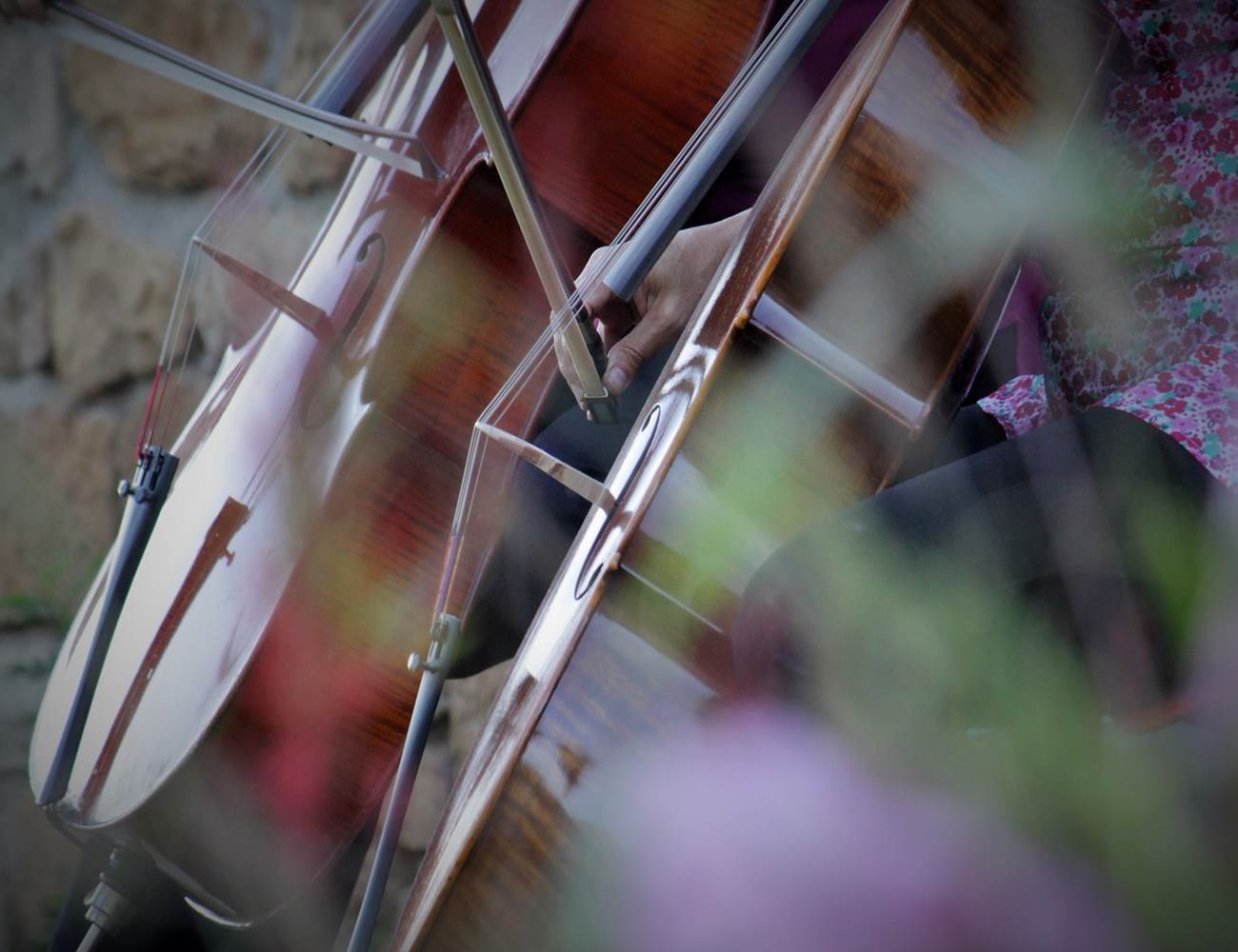 Petit concert impromptu au Broual