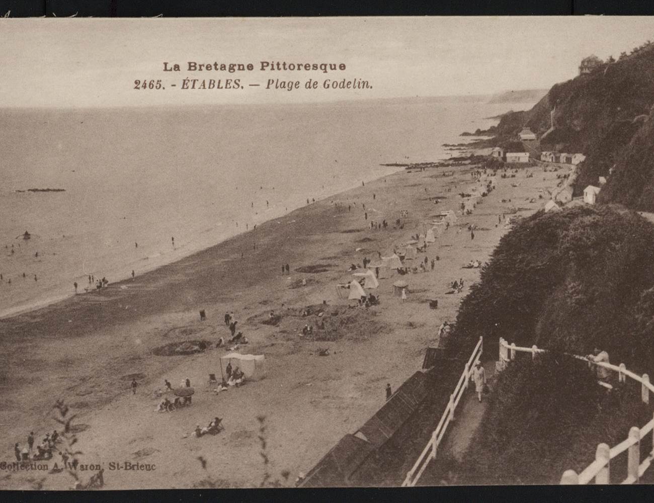 La Korrigane_Binic-Etables sur mer_Chambre d'hote_Hotel_Carte postale ancienne