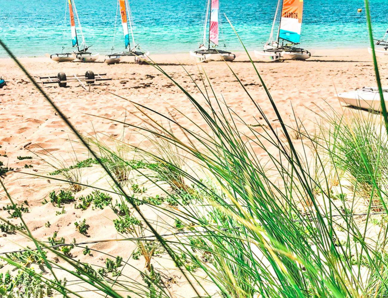 Cours de voile avec l'UCPA au Letty Mer Blanche Bénodet-photo-page