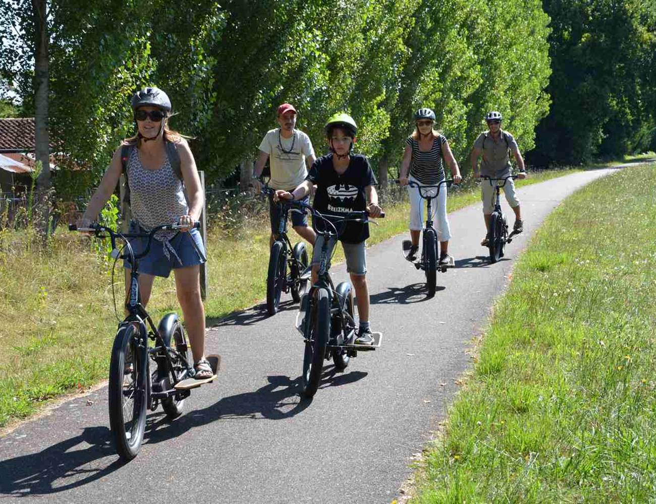 Sortie en vélo Stepper sur piste cyclable à Pau-photo-gallery