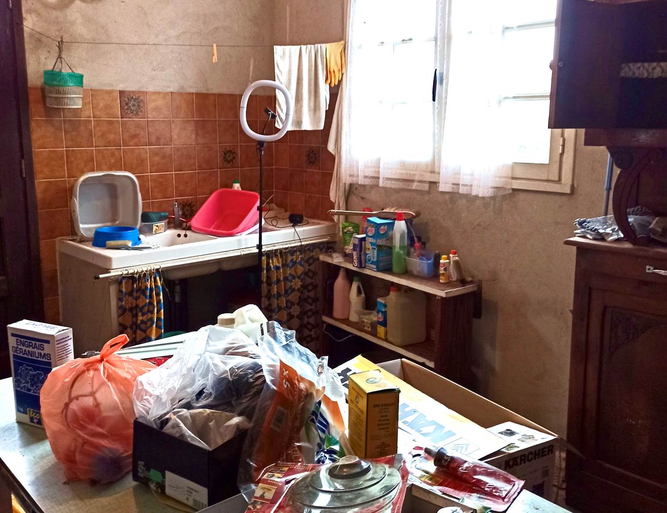 Rénovation de la cuisine Maison Ginette / Avant-photo-page