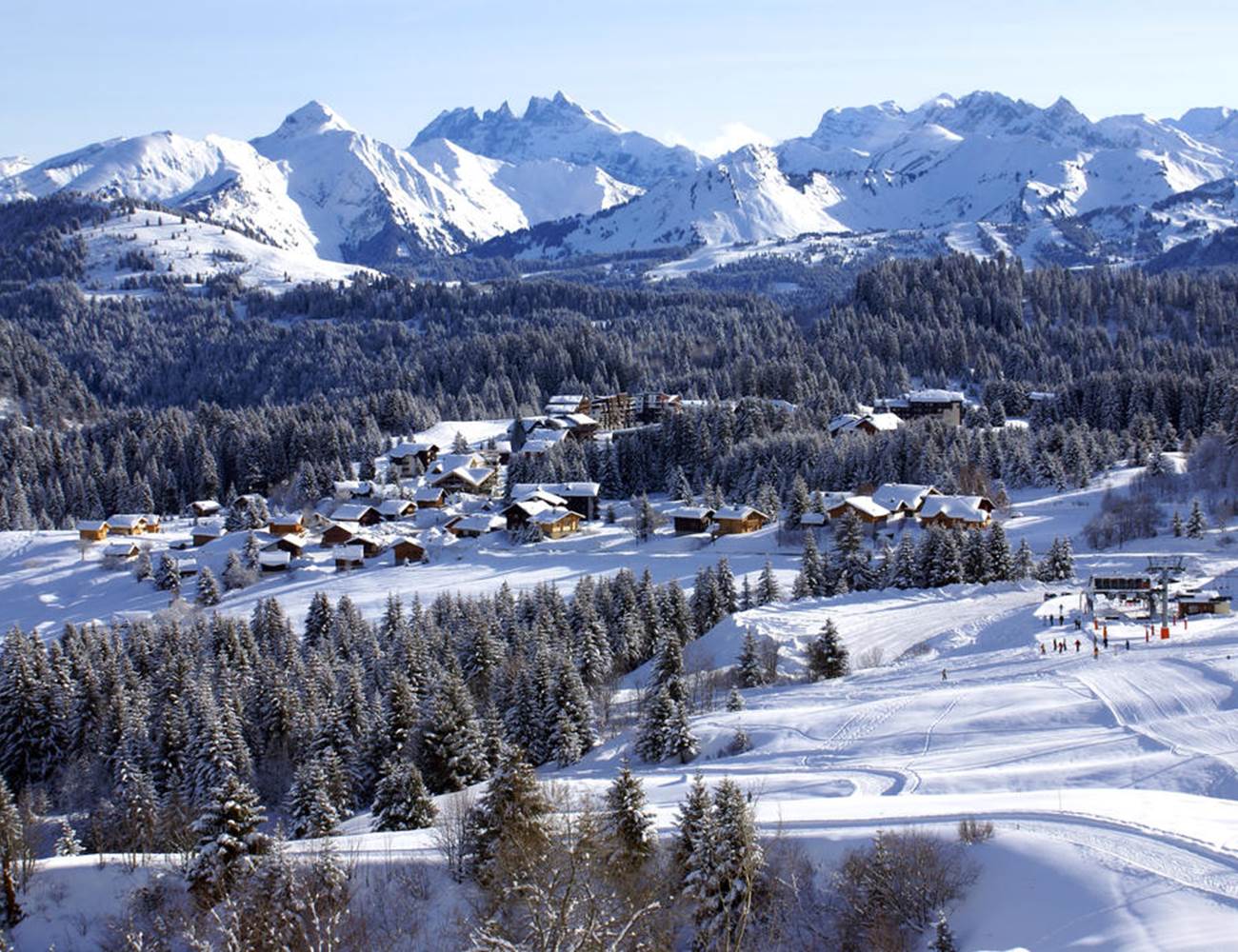 Station Praz de Lys Sommand Altitude de 1500 à 1900 m