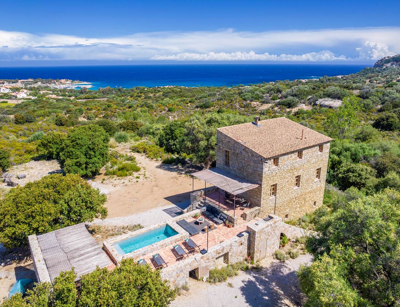 domaine chioso alla chiesa -vue aerienne princiale-photo-gallery