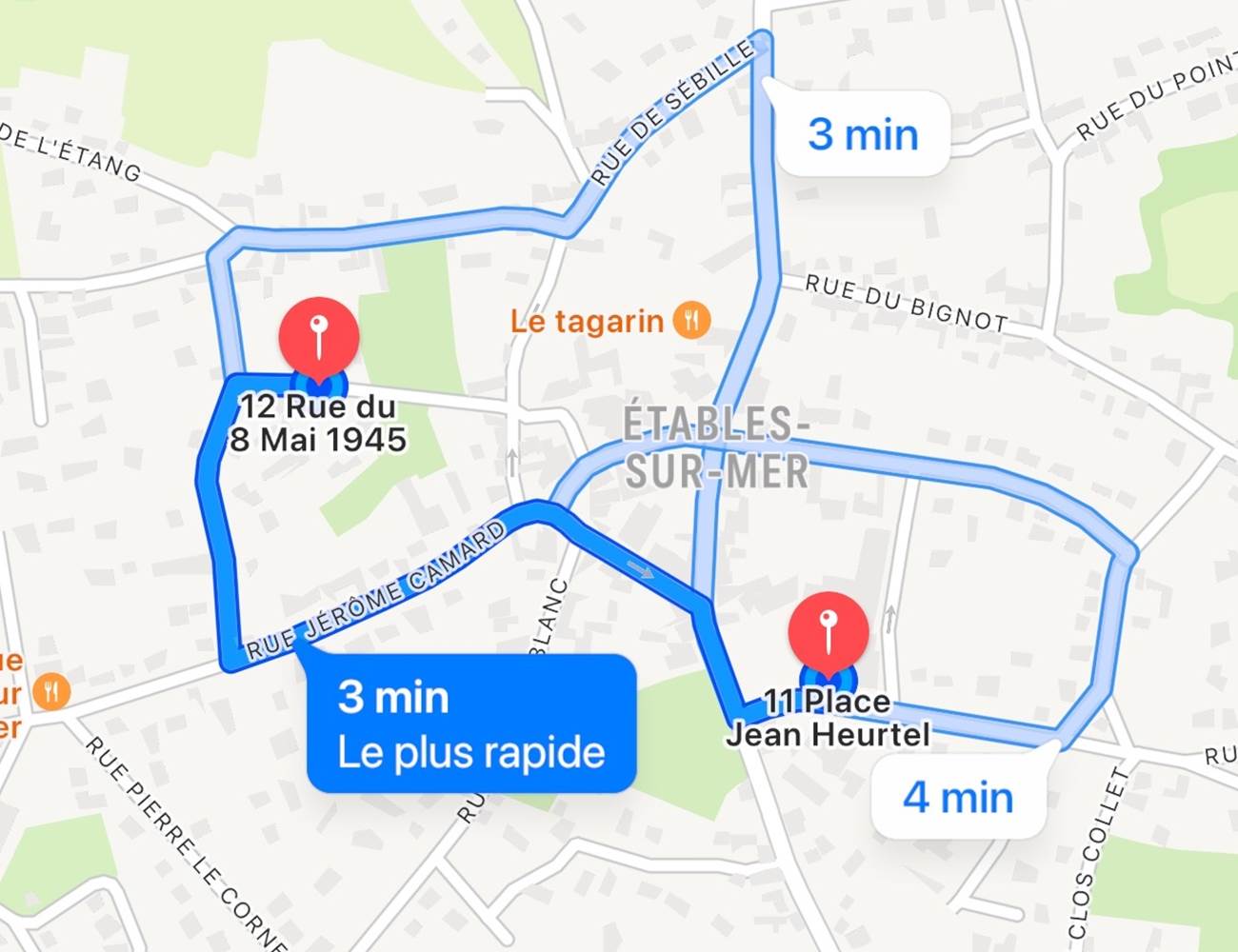 Residence des 3 îles_Etables-sur-mer_Borne recharge vehicule electrique proche