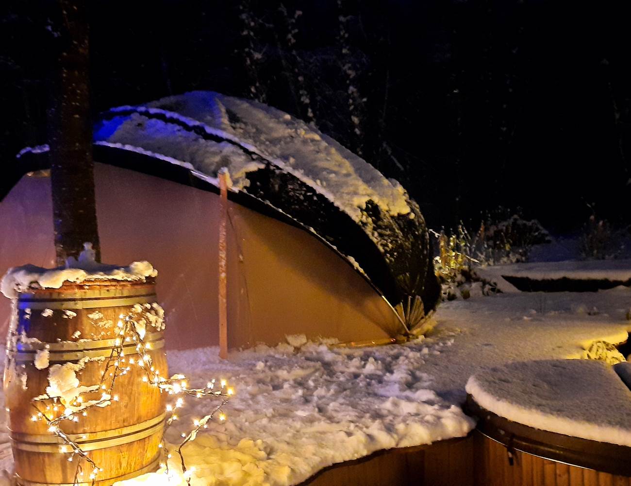 Bulle sous la neige-photo-news