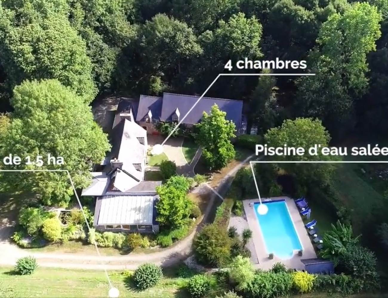 Le domaine La Guyonnais près de Dinan