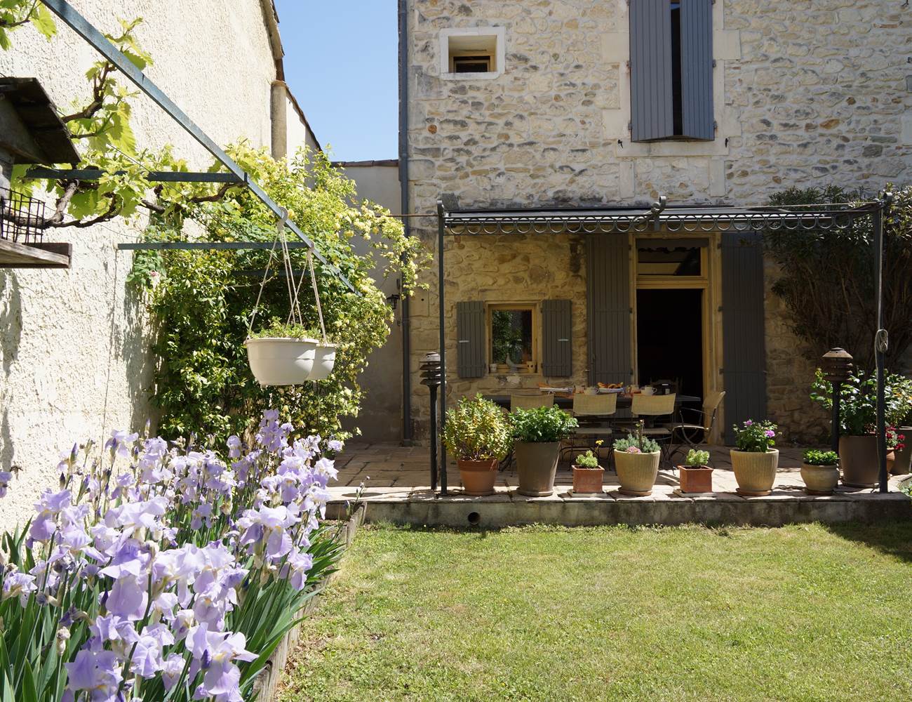 Maison en Provence de charme  - Terrasse - Lapalud - Vaucluse-photo-gallery