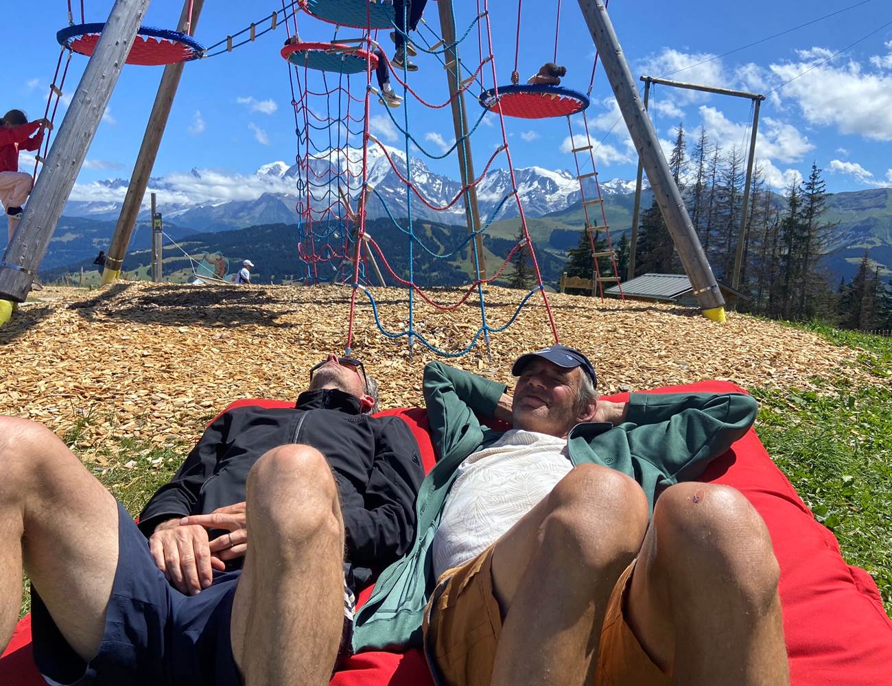 Saint Gervais relax with Mont Blanc view-photo-gallery