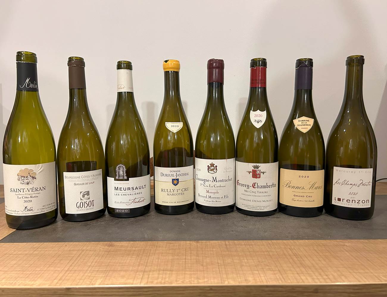 Dégustation : Les vins de Bourgogne sur le millésime 2020